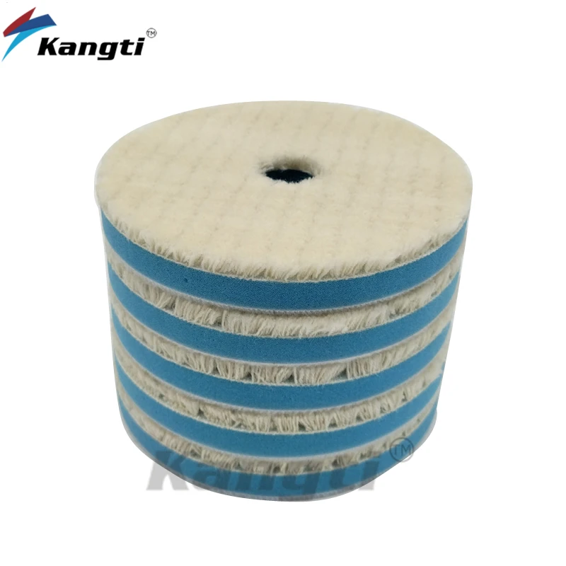 3/5/6/7 Inch Car Polishing Wool Pad Buffer Pad for Automotive Scratch Removing Japan Style Heavy Cutting Foam Pads