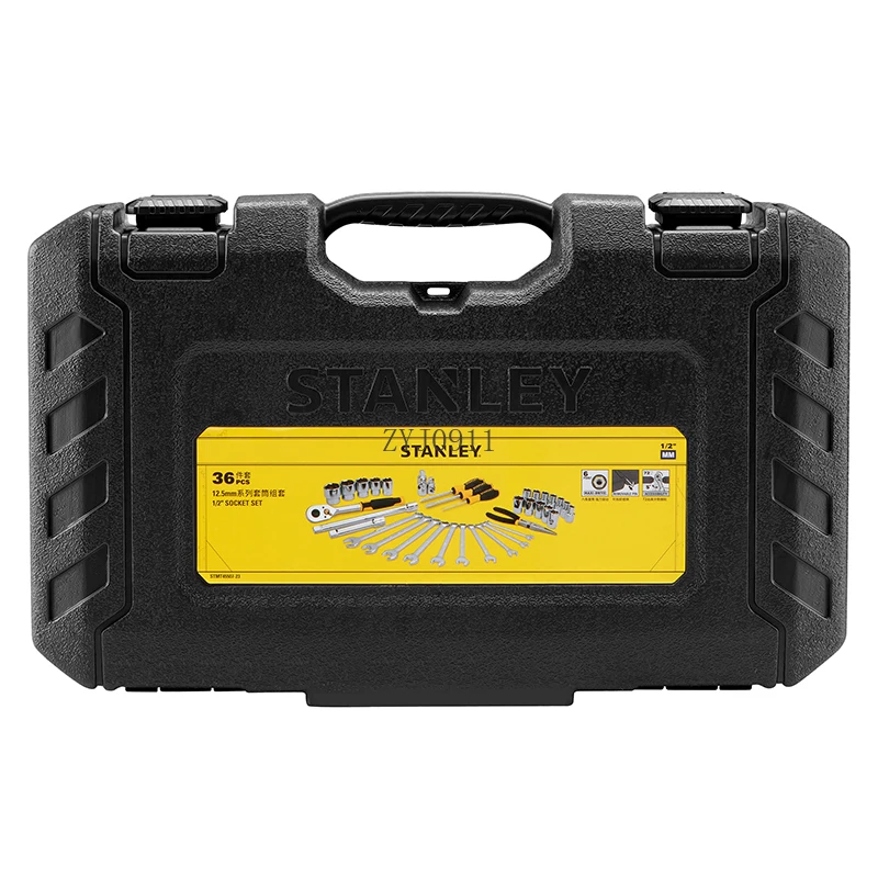 مجموعة أدوات، مفتاح ربط بسقاطة من الدرجة الصناعية، برميل القفازات، صندوق أدوات إصلاح السيارات Dafei، مجموعة مكونة من 36 قطعة من سيارات الإصلاح