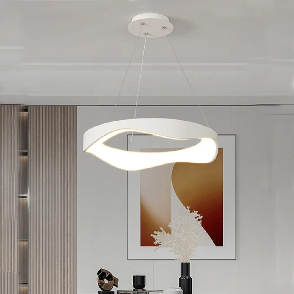 

Modern LEDPendant Lamp Geometry Minimalist Pendant Light For Living Room Dining Room Hotel Modern Home Decoration Light Fixtures