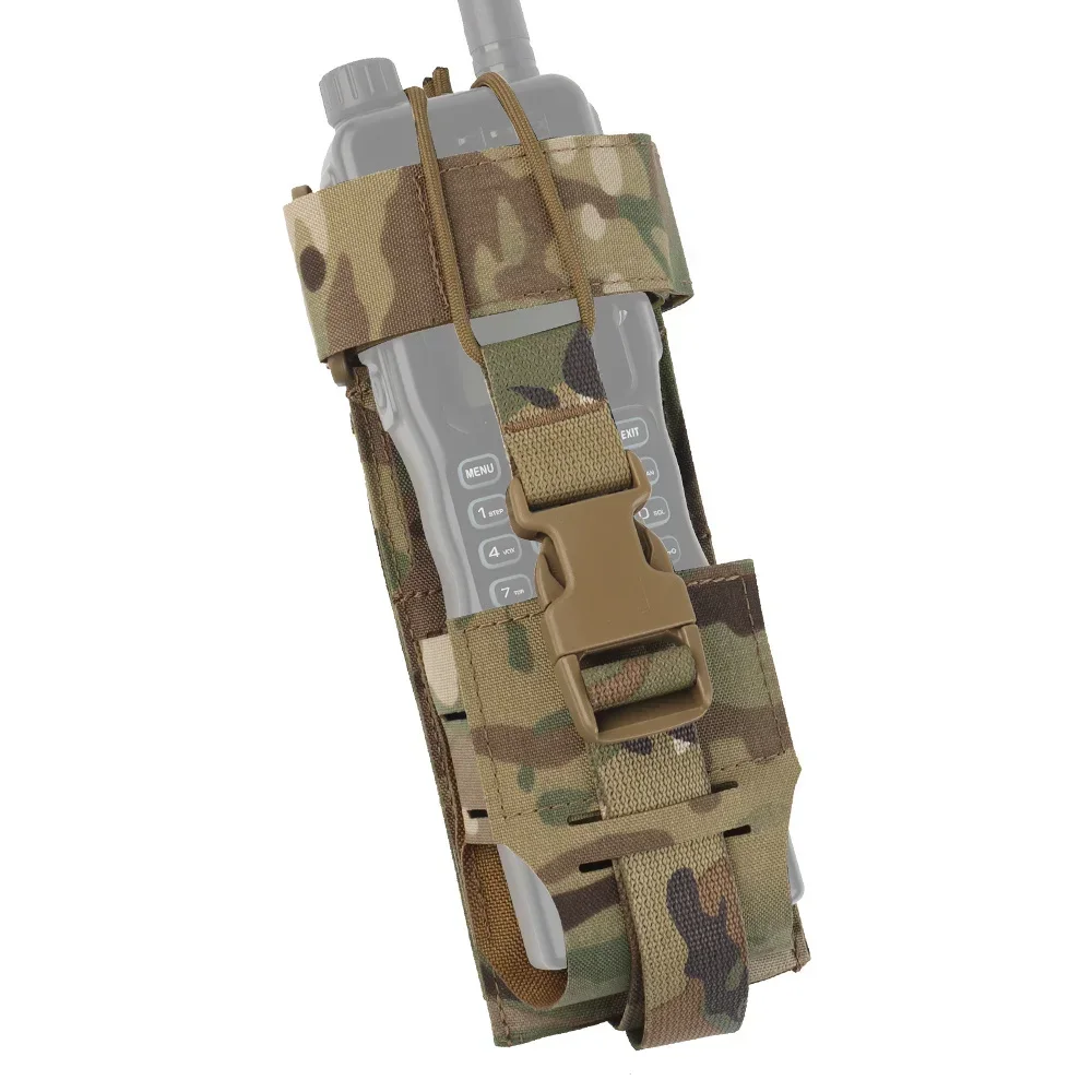 Molle Pouch Radio Case Modulare Schnellverschluss-Multiradio-Walkie-Talkies Verstellbare Aufbewahrung tasche für prc152 – Detail 6