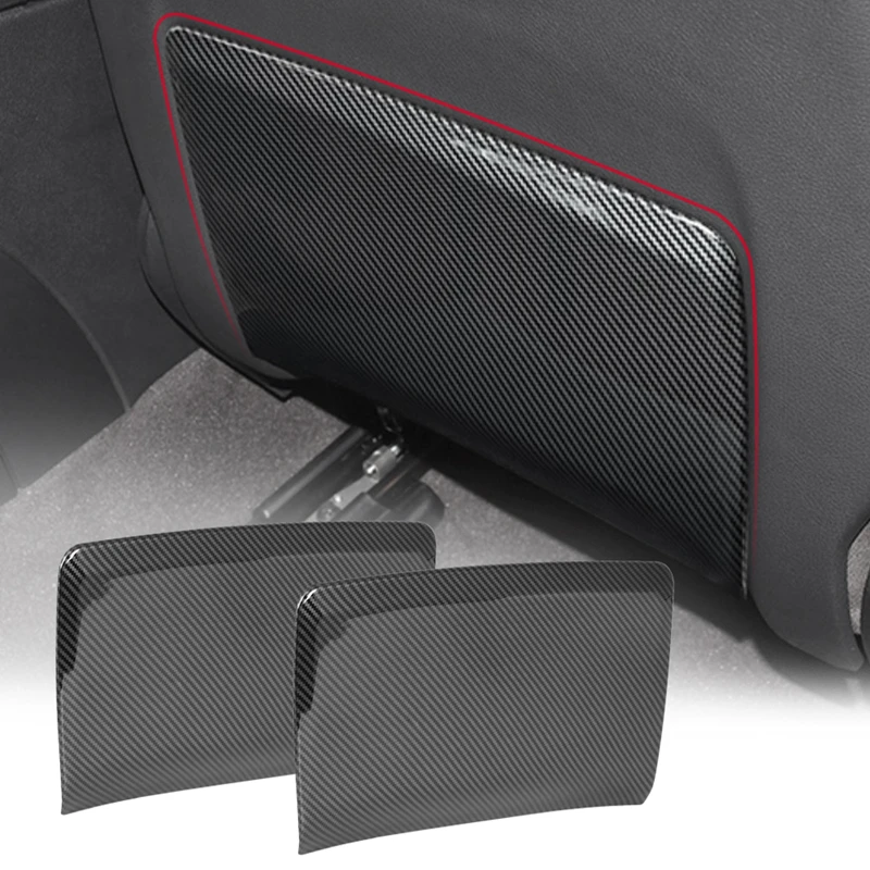 For Mercedes Benz C E GLC Class W205 W213 X253 Coupe C253 2015-2022 2023 Front Row Seat Anti Kick Trim Cover Protective Pad Mat