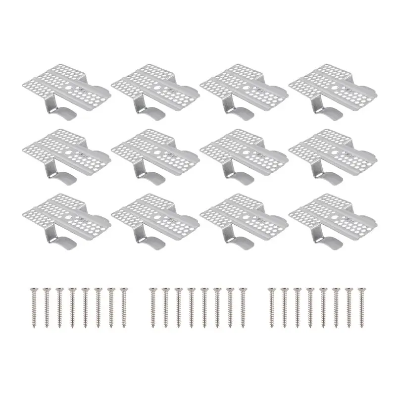 A44Z-Drywall Repair Clips,Easy Install,Professional Hole Repair Patch Kit For Wall And Sheetrock, Strong Metal Backing Clips