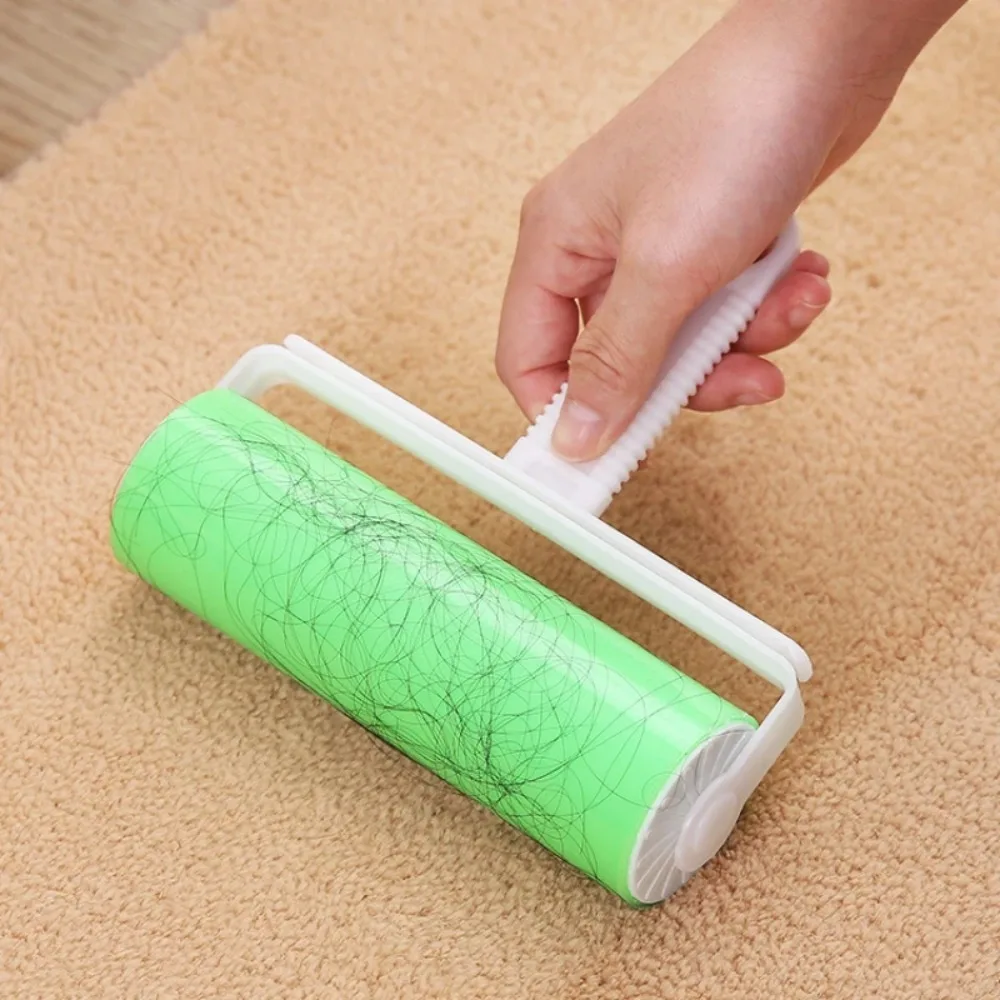 2026 Large High Quality Washable Reusable Household Cleaning Remover Portable Hair Rolle Clothes Hair Pet Hair Sticky Roller