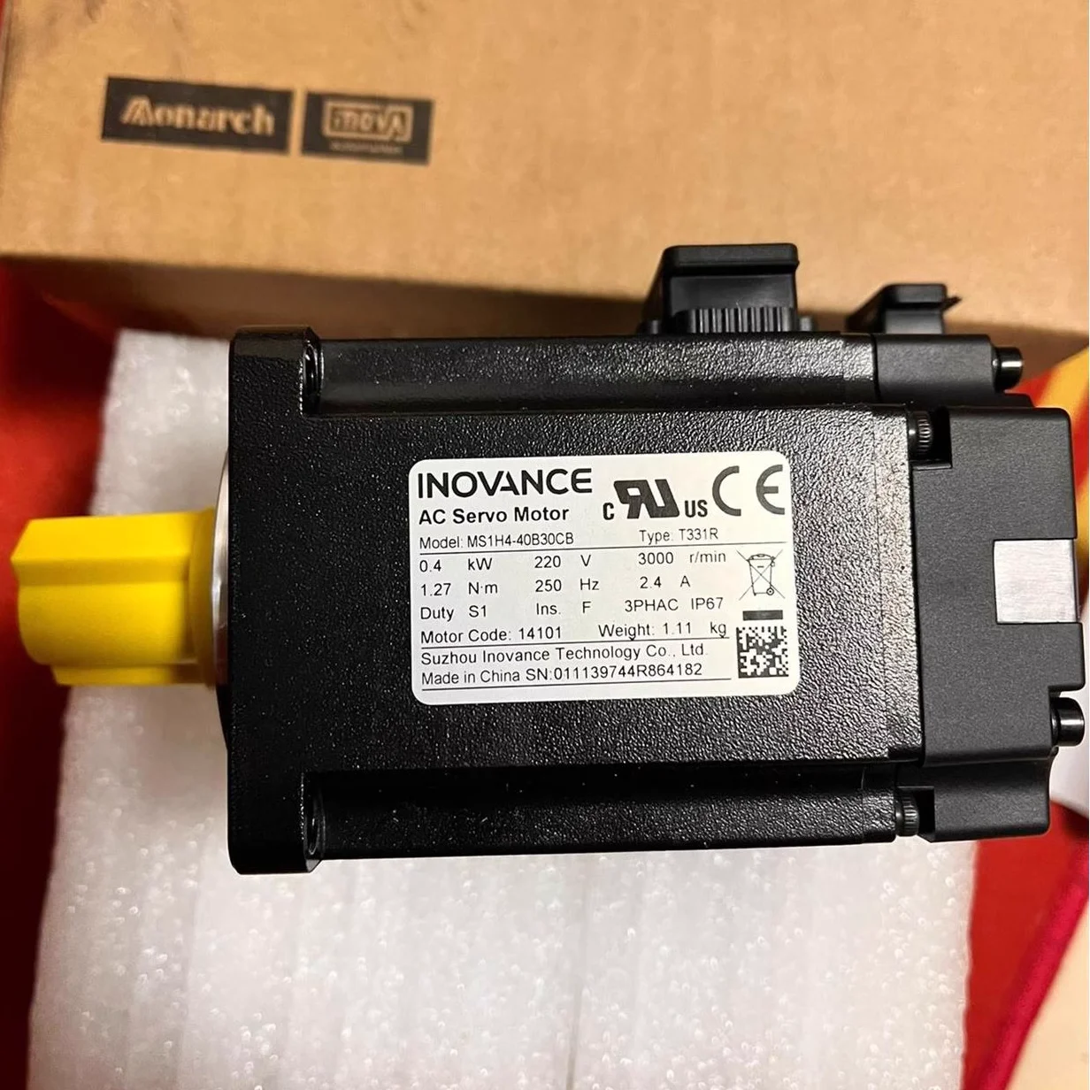 INOVANCE Ac 750w Servo Inov Servo Motor Servomotor With Servo Drives For Cnc