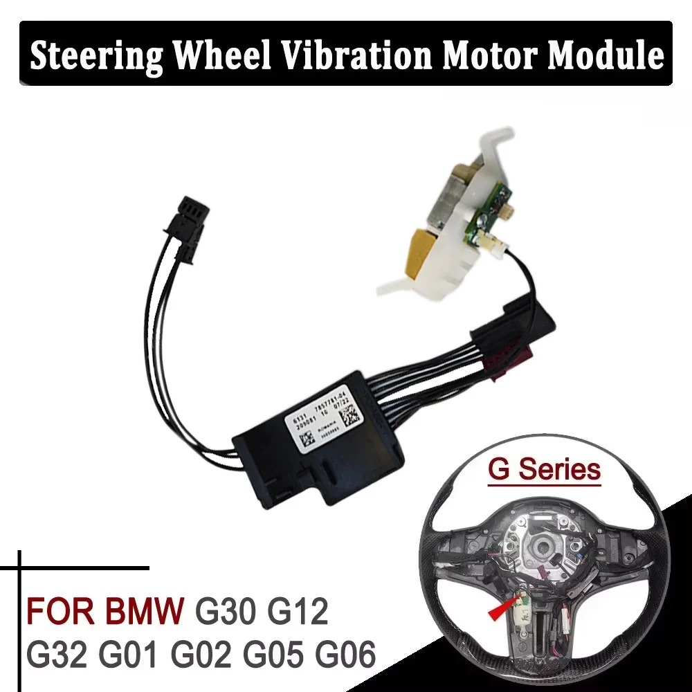 

With Heating Steering Wheel Vibration Motor Module For BMW G Series G30 G12 G32 G01 G02 G05 G06