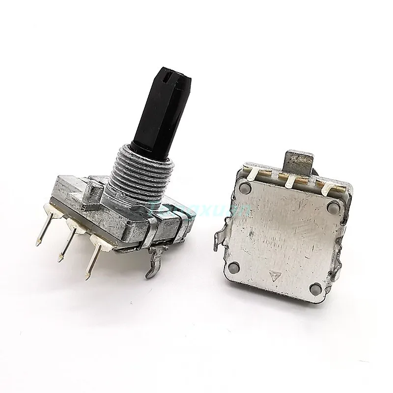 1pc EC16 Rotary Encoder 24 Position 24 Pulse Digital Rotary 3Pins Amplifier Volume Switch Induction Cooker Switch