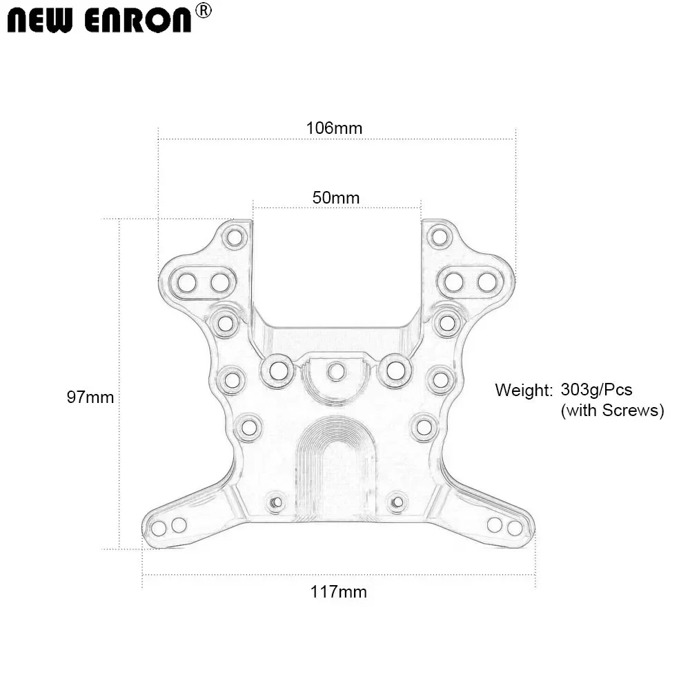 NEW ENRON โช๊คหน้าหลังโลหะ ARA 320475   อรา 320476   สําหรับ RC ARRMA 1/5 Kraton ARA5208 ARA 110002   คนขับไล่ ARA5210 ARA5810