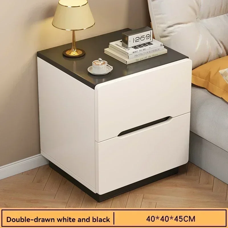 New model Bedroom Bedside Cabinet Multi Functional Drawer Storage Cabinet Nordic Simple Multi Layer Storage Rack Bedside Cabinet