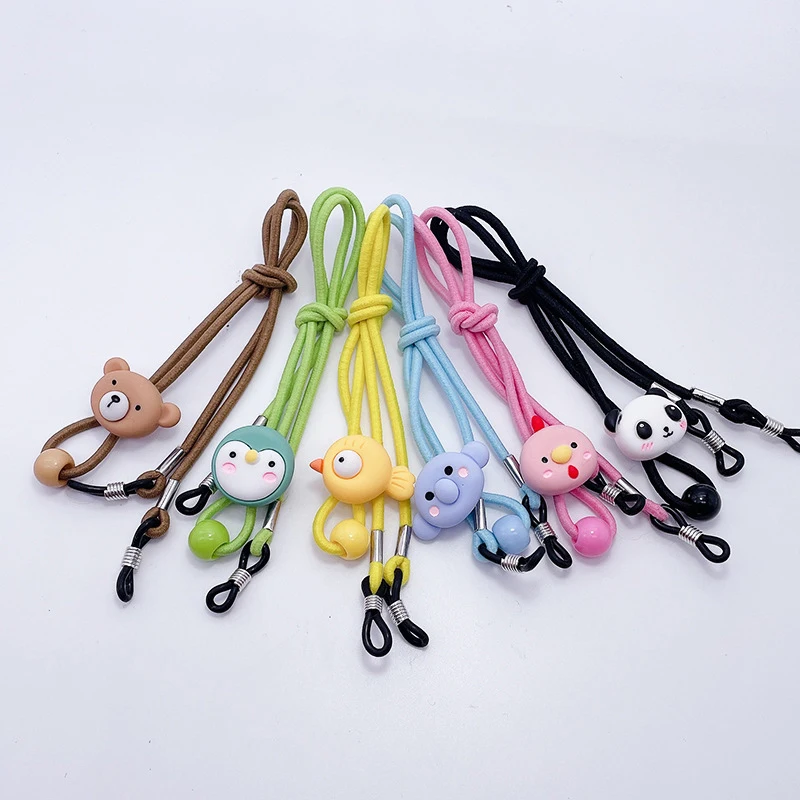 Children Glasses Rope Glasses Lanyard Anti-Lost Kawaii Cartoon Hanging Neck Glasses Chain Sunglasses Lanyards Eyewear Cord