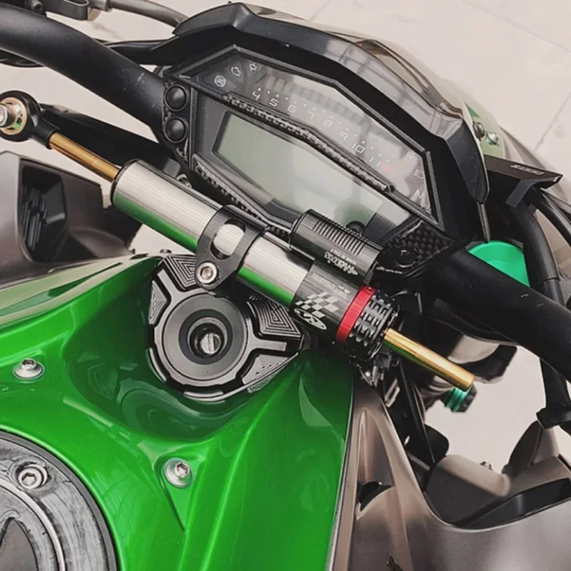 Per Kawasaki Z1000 Z 1000 2010 2011 2012 2013 CNC universale in alluminio moto serranda sterzo stabilizzare il controllo di sicurezza