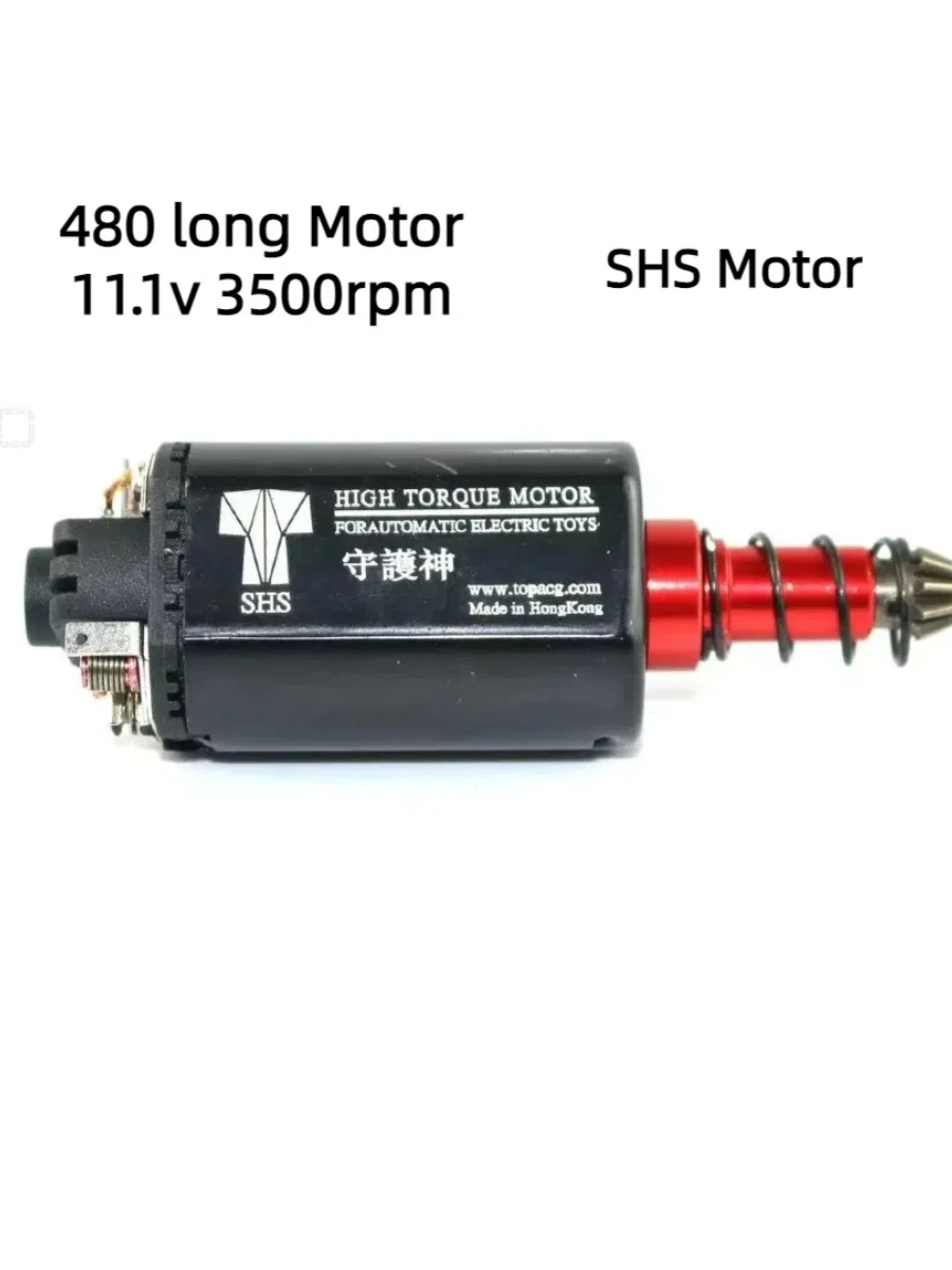 Dappere 35000Rpm Hoge Aeg Motor Hoge Torqub Motor 11.1V 35000 Snelheid Motor Lange As Airsoft M16m4 Jingji Sijun Jiqu Jm Aeg Motor