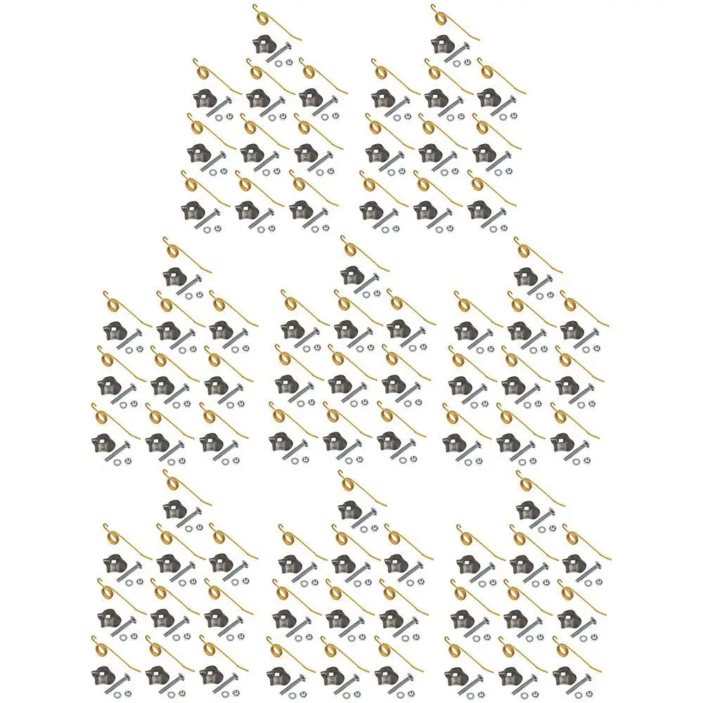 

Зубья и зажимы для грабли из сена, 80 предметов для моделей New Holland 258, 256, 56, 55 64562