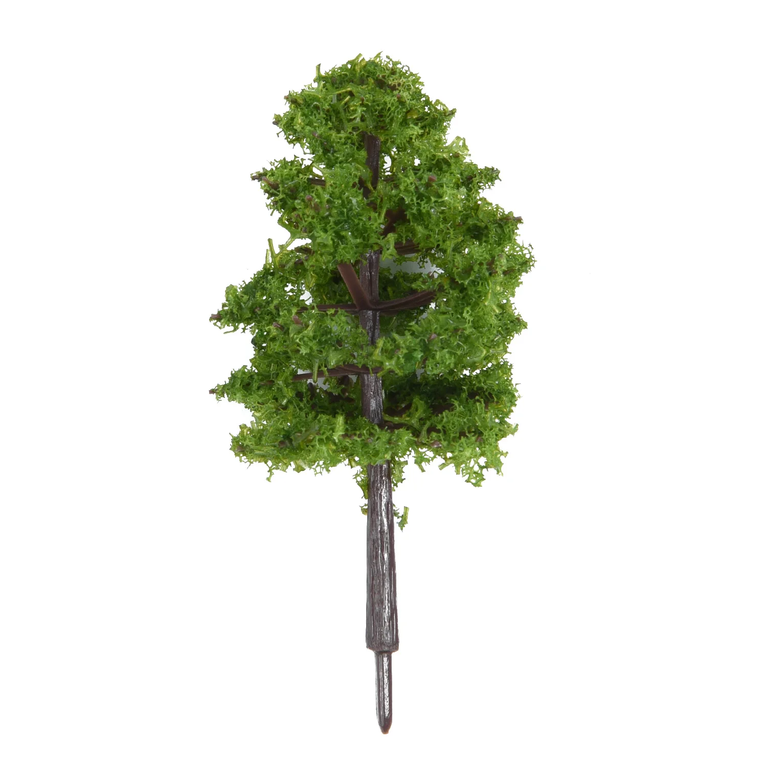 

70pcs Mini Tree Model Decoration Simulated For Railway Street Sand Table Landscaping Layout Desktop Decor Kids Toy 2x1.4x0.9cm