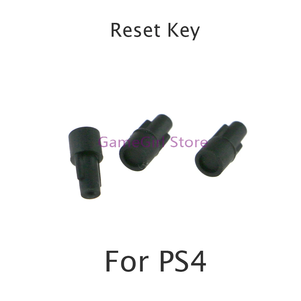 10pcs For Playstation 4 PS4 Controller Handle Soft Siliconee Rubber Reset Key Restart Button Repair Replacement Part