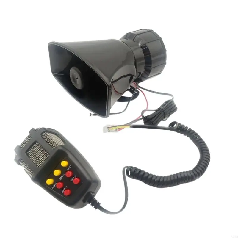 

Global 12V Auto Horn 7 Sound Approaches 100W Output Square Mount Plan For Car Motorbike Maintenance Replacement