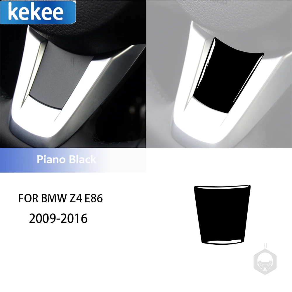 

For BMW Z4 E89 2009-2016 Piano Black Auto Chin Panel Trim Cover Car Interior Decoration Accessories Sticker