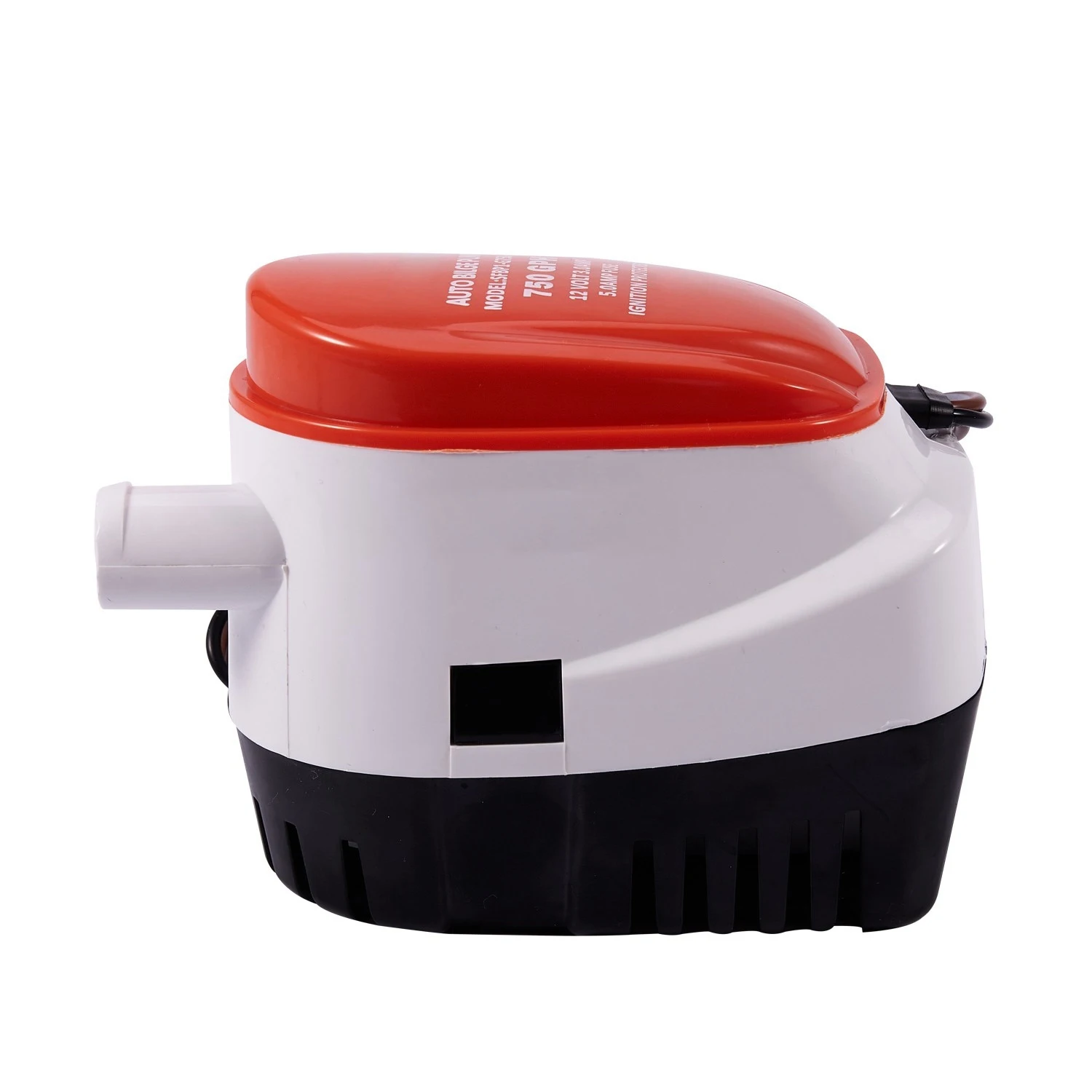 Automatic 12V Bilge Pump 750Gph with Internal Float Switch Auto Water Boat Submersible Auto Pump with Float Switch Marine / Bait