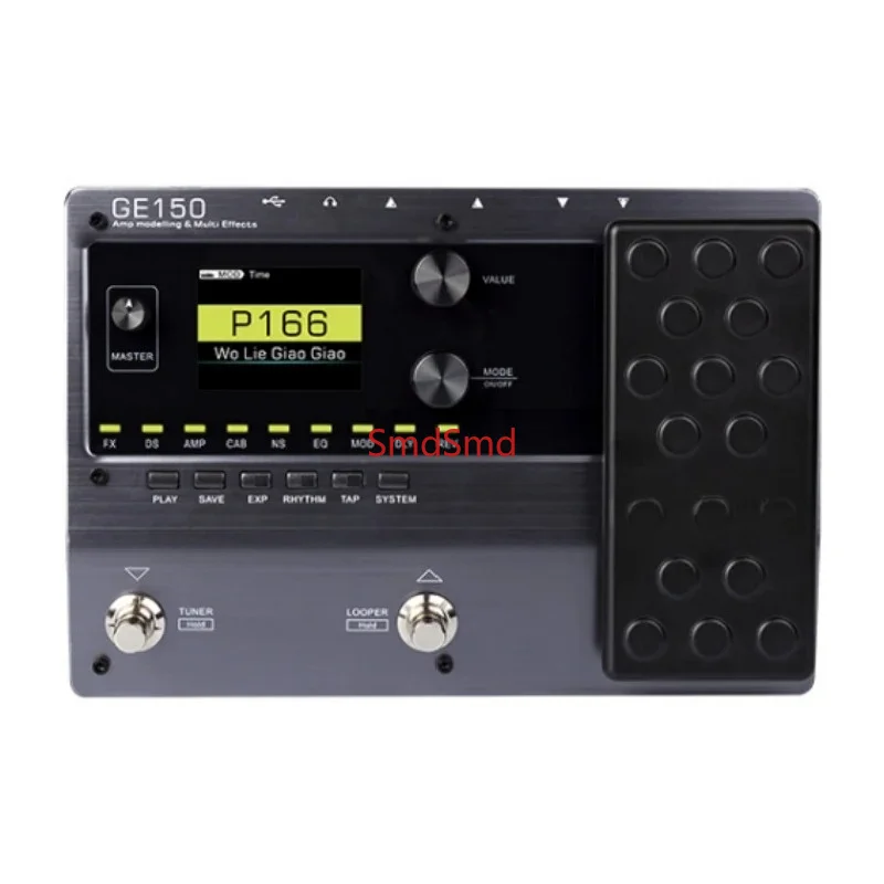 GE150,GE100,PE100 Multi Effects Guitar Pedal, Professional-Ggrade Tone Processor, Electric Guitar Composite Effect Pedal