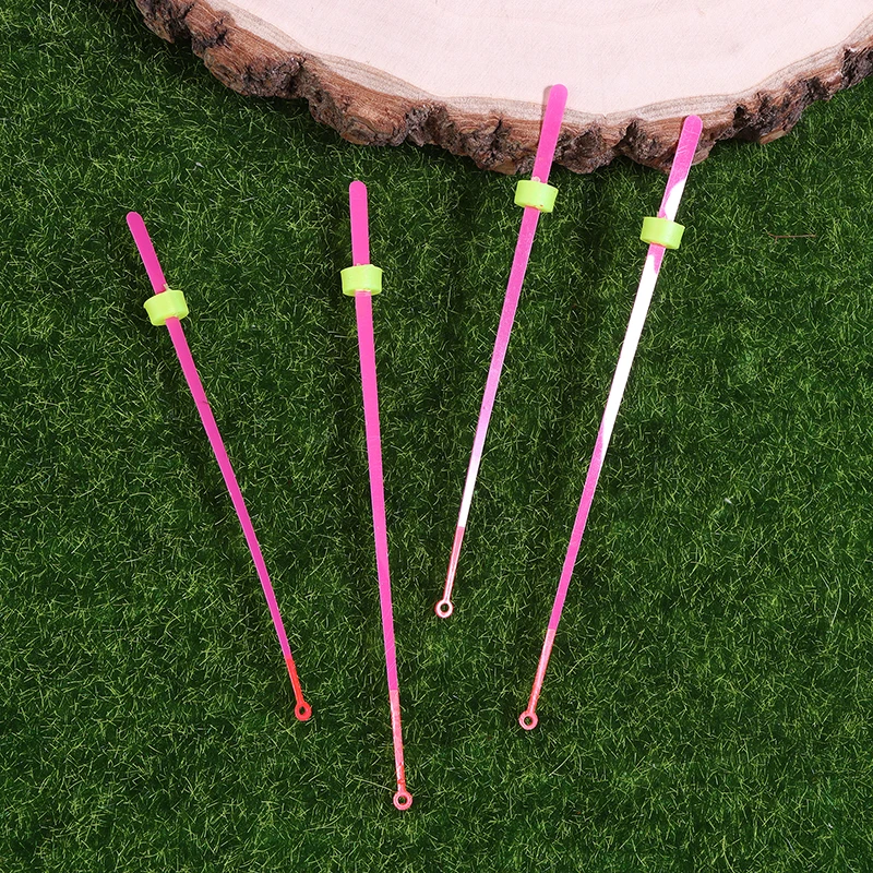 5 قطعة/المجموعة 12/14 سنتيمتر المحمولة الشتاء الجليد الصيد رود العلوي تلميح القسم بوبر مؤشر الصيد تمديد القطب معدات صيد الأسماك معالجة