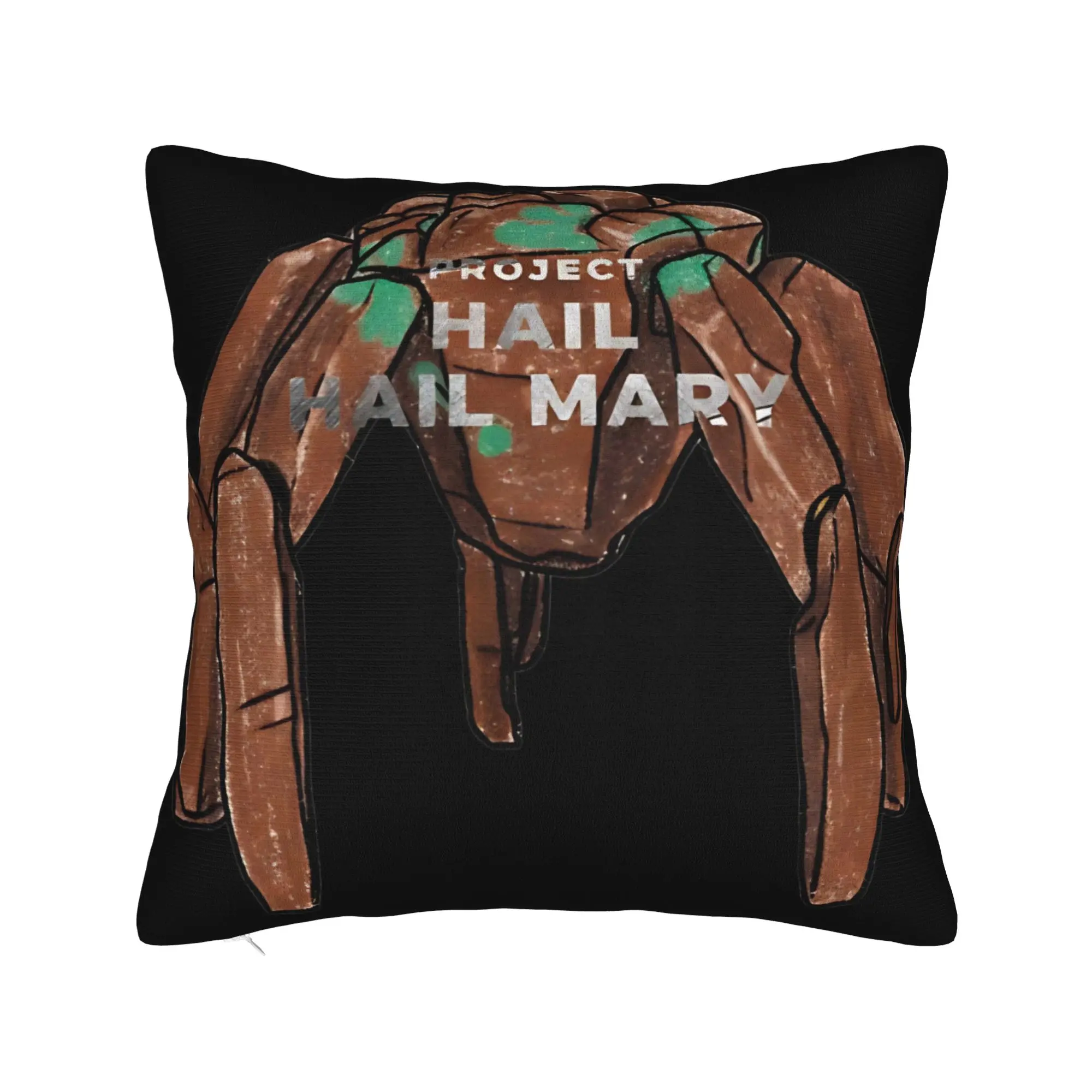 Pillow Cover Rocky Project Hail Mary Movie  Morden Pillow Case For Living Room Bed Chair Pillowcases