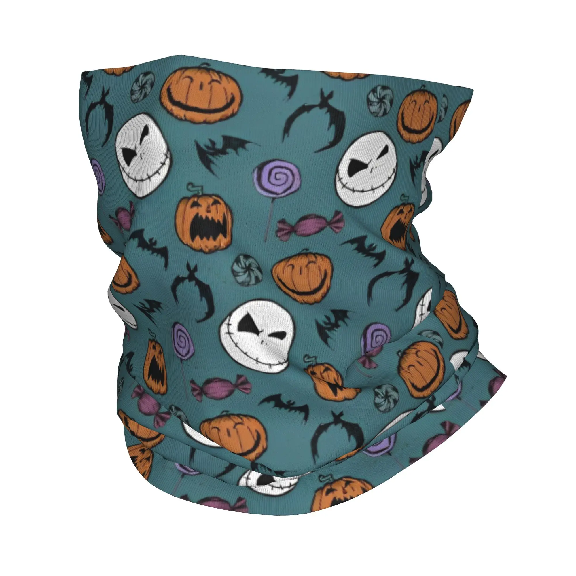 

Бандана «Король тыквы» на Хэллоуин, шарф с принтом, теплая маска для лица, унисекс, для взрослых, ветрозащитная