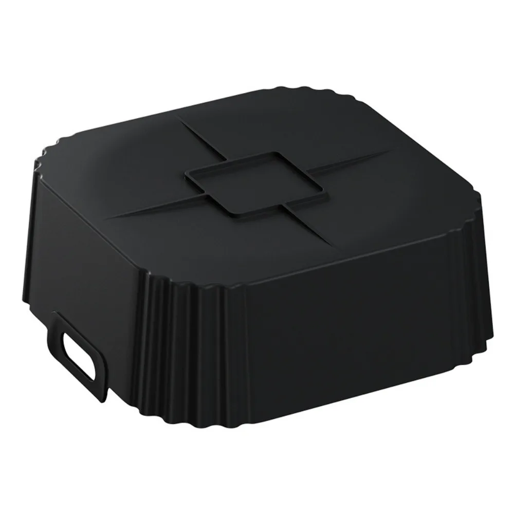 Silicone Air Fryer Baking Tray Square Heightened Silicone Air Fryer Liners 5.5-6.2L for Philips-NA230 Ninja 180COSORI