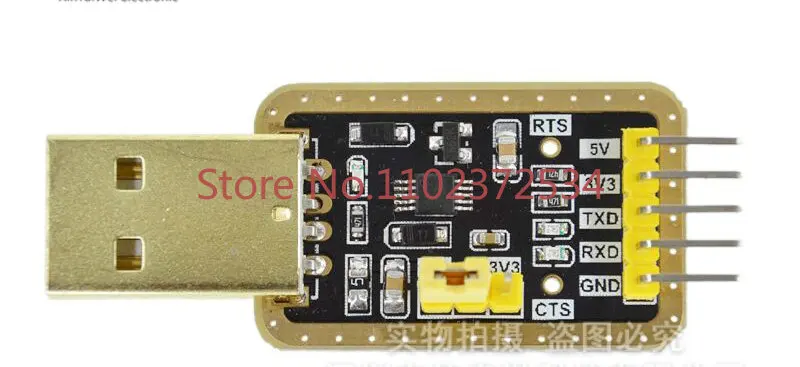 10PCS CH340E USB to TTL module to serial port Zhongjiu upgrade STC download cable 340G