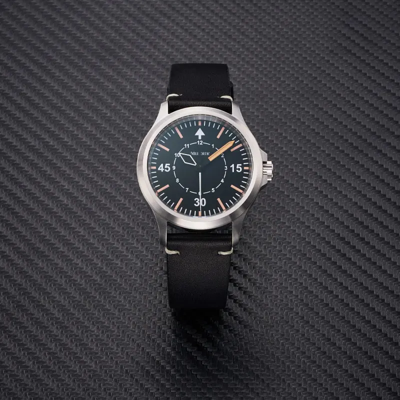 Milifortic M111 Field Watch Stainless Luminous Mechanical Men Auto Wristwatch Vintage Military Style Outdoor Adventure Watch