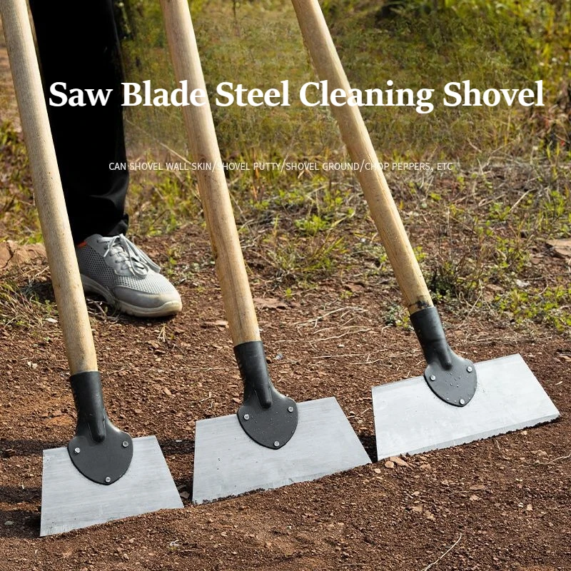 Manganese Steel Cleaning Scraper for Home Maintenance, Glass Wall Floor Tile Cleaner, Removes Moss Weeds Oil Grime snow shovel