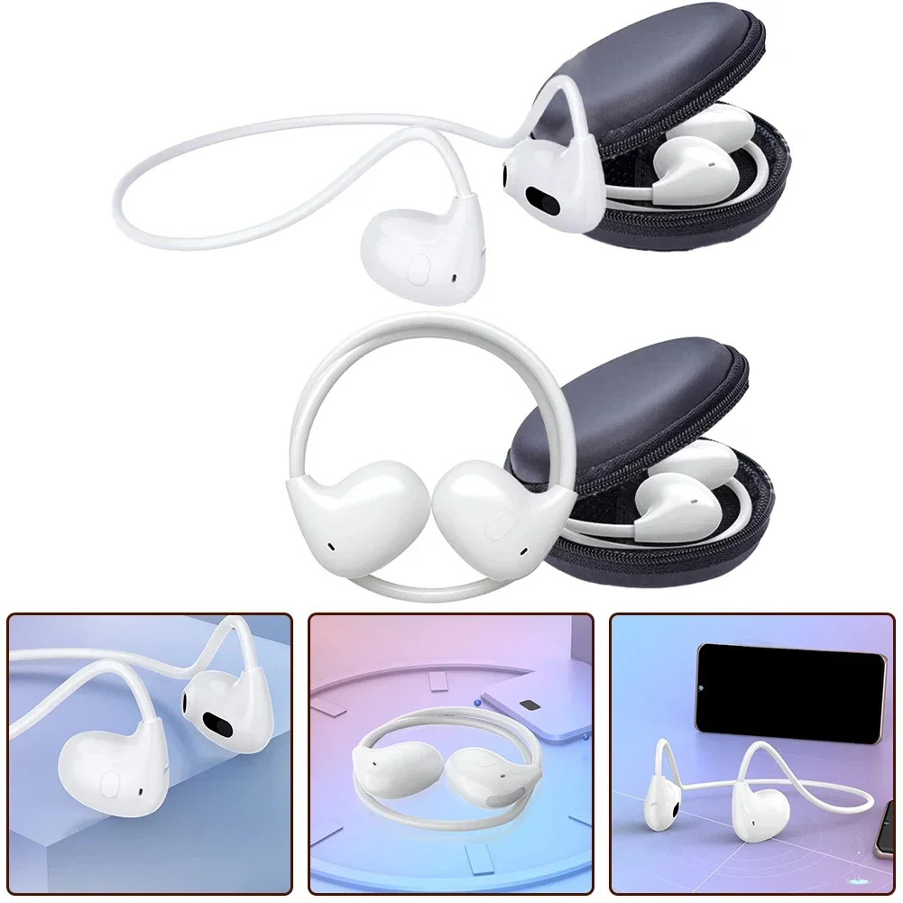 VV4 Music Headphones Low-Latency Air Conduction Headphones Open Non-In-Ear Type More Protective Sports Earphone