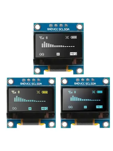 1-10pcs Original 0.96 inch oled IIC Serial White OLED Display Module 128X64 I2C SSD1306 12864 LCD Screen Board For Arduino