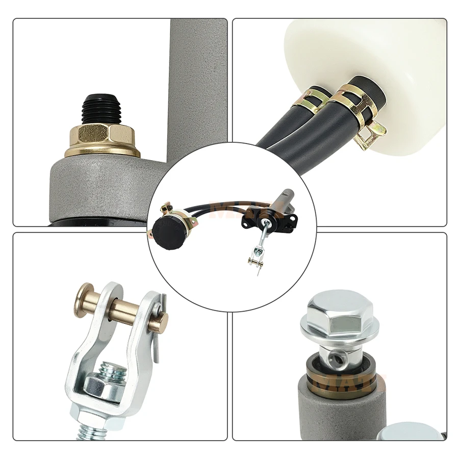 HiSun ​​Massimo Supermach Bennche Big Muddy Qlink Coleman UTV 400 500 700 800 900 44520-115-0100 용 브레이크 마스터 실린더 펌프