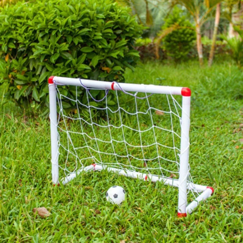 [Divertente] Super sprot toys series assembly Football goal ball door toy child kids football fans outdoor & indoor toy gift