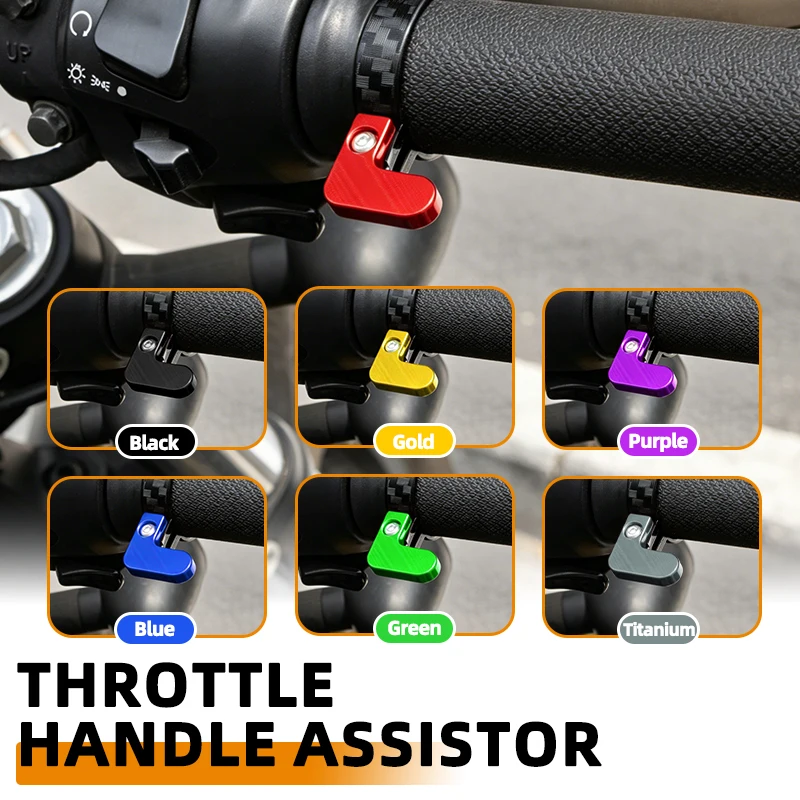 Suitable for Yamaha Tracer7 Tracer9 900 700 7 9 GT Motorcycle Accessories Handlebar Accelerator Assist Throttle Clip Labor Saver