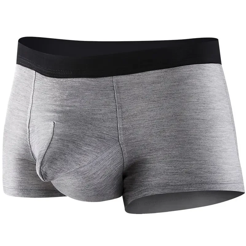 3-Pack Separation Underwear Men Boxershorts U Pouch Boxers Modal Sexy Mens Panties Lager Pouch Underpants Big Cock Lingerie Male
