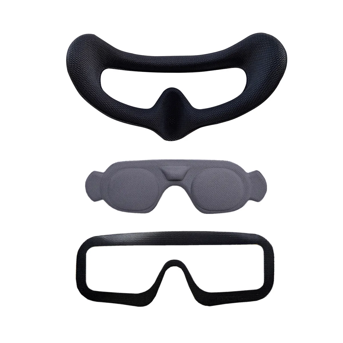 3D Foam Faceplate with Protective Cover - Comfortable Sponge Face Cushion for HDZERO Goggle 2 FPV Goggles