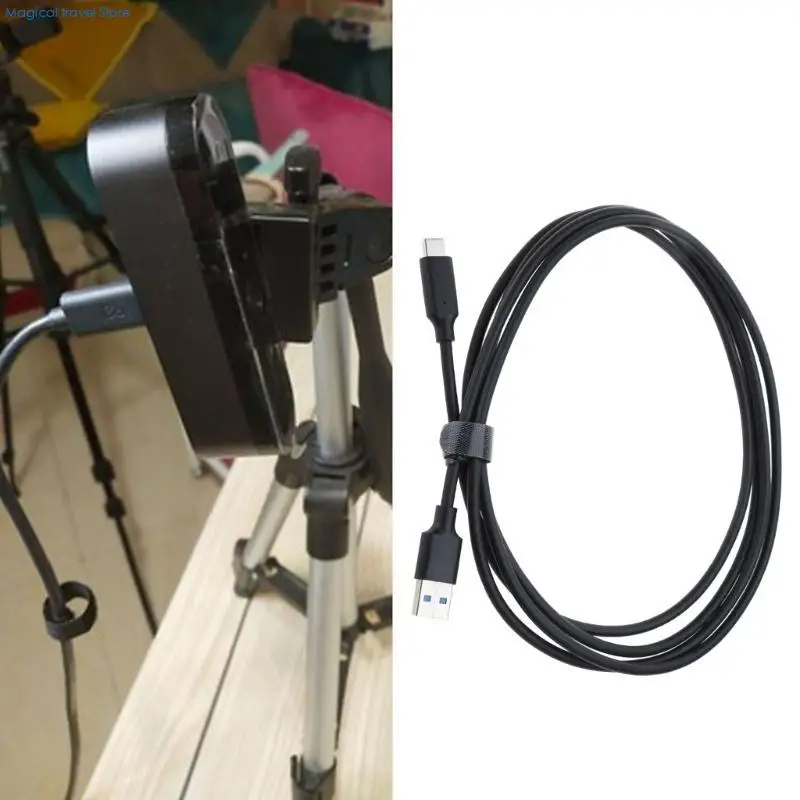 N2UB Camera Charging Cable Cord Black Wire for BRIO C1000e Webcam
