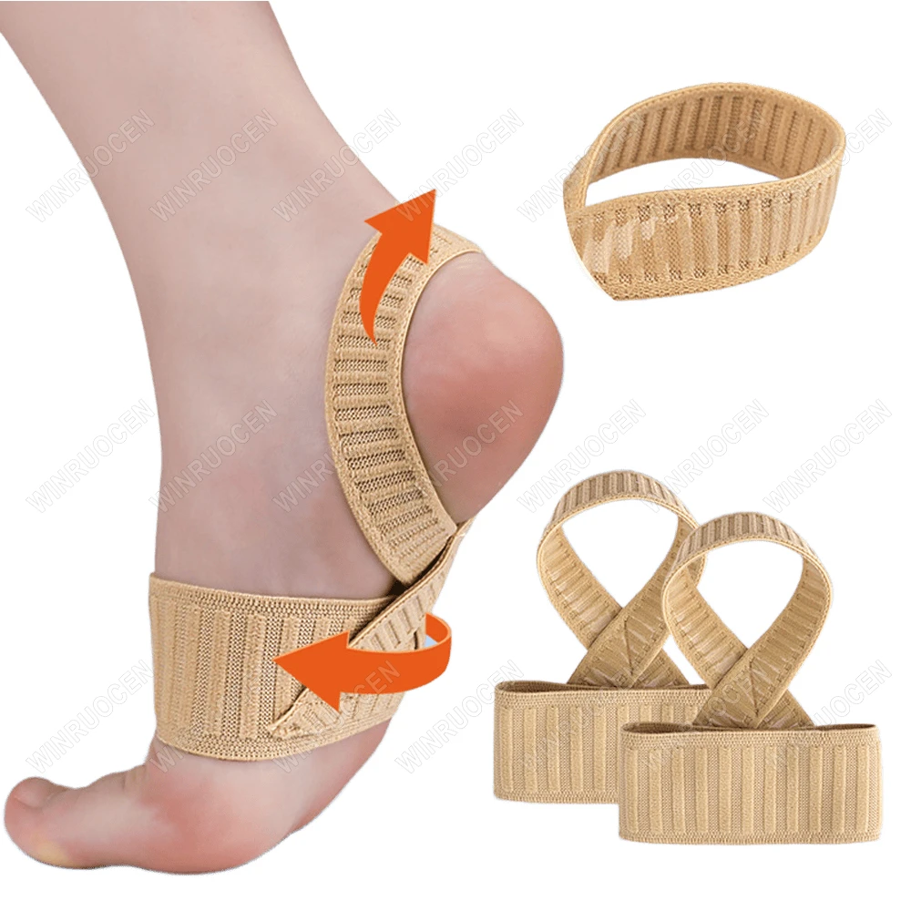 Anti-Slip Foot Support Belt Skin Tone S Elastic Ankle Brace for Sports Sprained Wrap Comfort Daily Use Travel Gift Ankle Brace