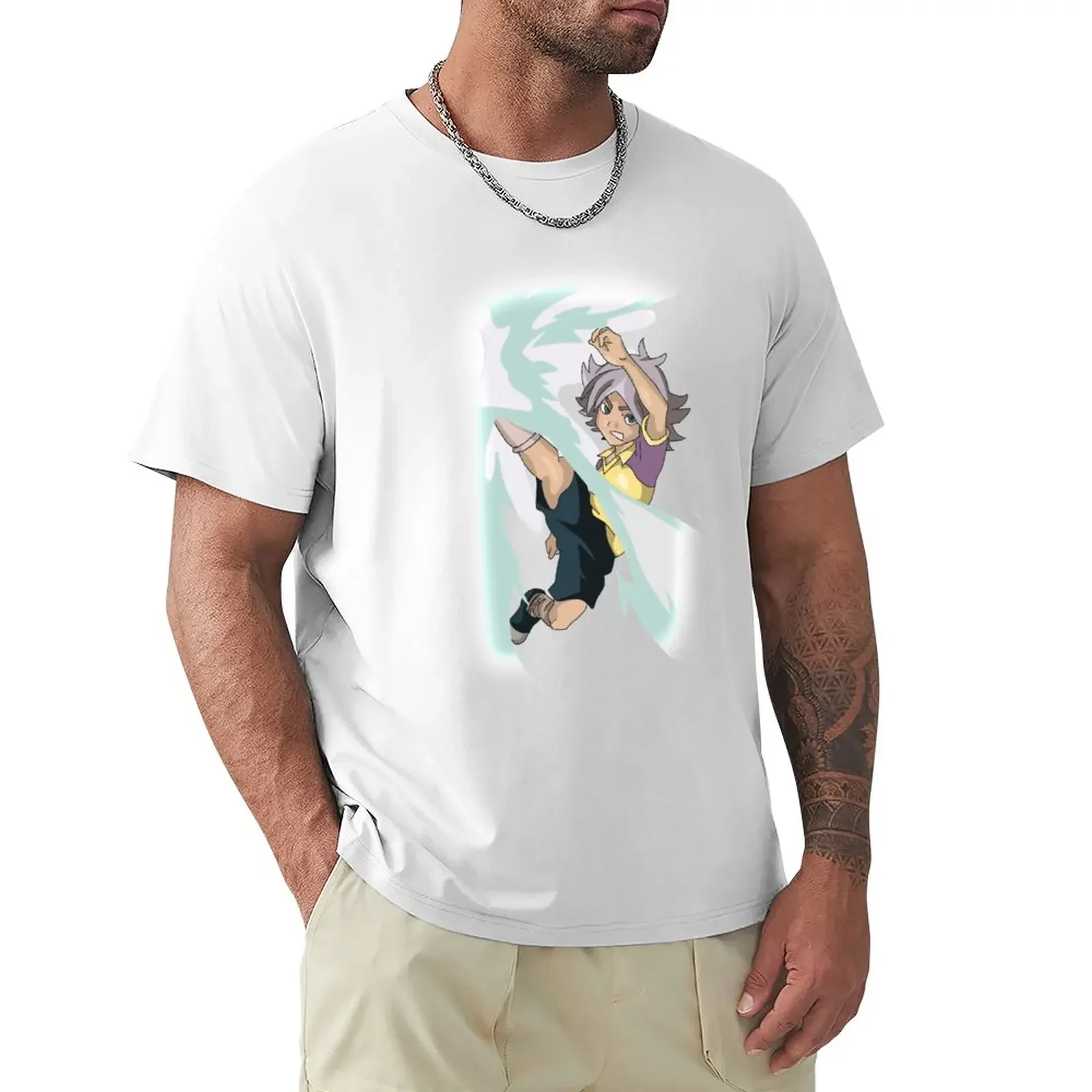 Shawn Frost [Inazuma Eleven] T-Shirts man Aesthetic clothing men long sleeve t shirts