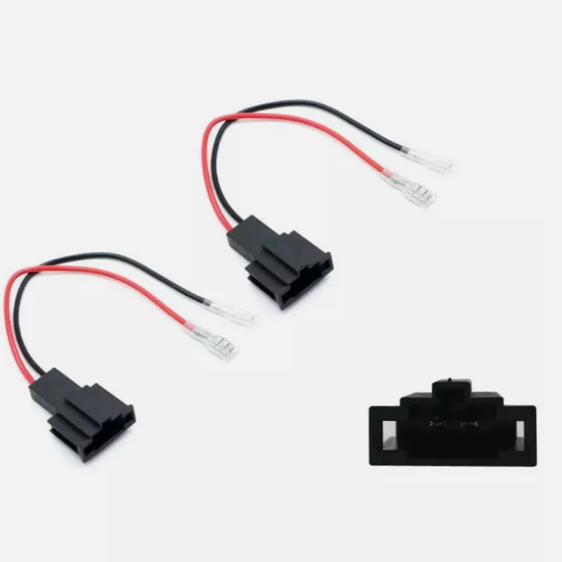 2PCS Speaker Adapter Plug Replacement For Audi A1 A3 A4 A5 A6 A7 A8 Q2 Q3 Q5 Q7 TT R8 Cable Harness Car Speaker Adapter Plug view 4