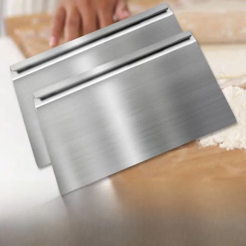 

Скребок для теста и пасты из нержавеющей стали, специальный для приготовления рисовой лапши по-гуандунски, кухонный инструмент для выпечки, для блинов и тортов