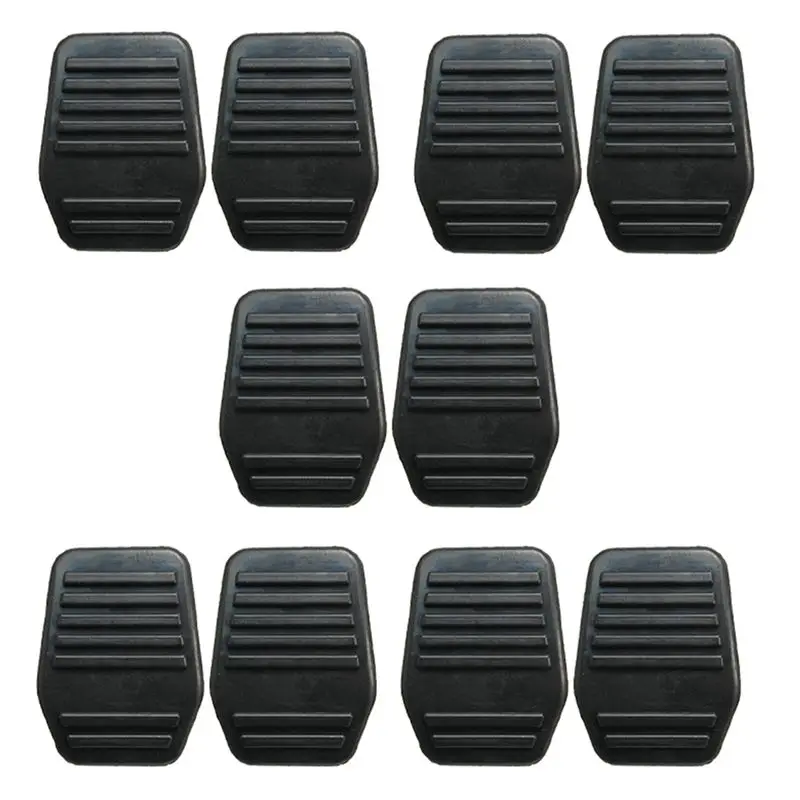 Better-10X New Pedal Pads Rubber Cover For Ford Transit Mk6 Mk7 2000-2014 6789917