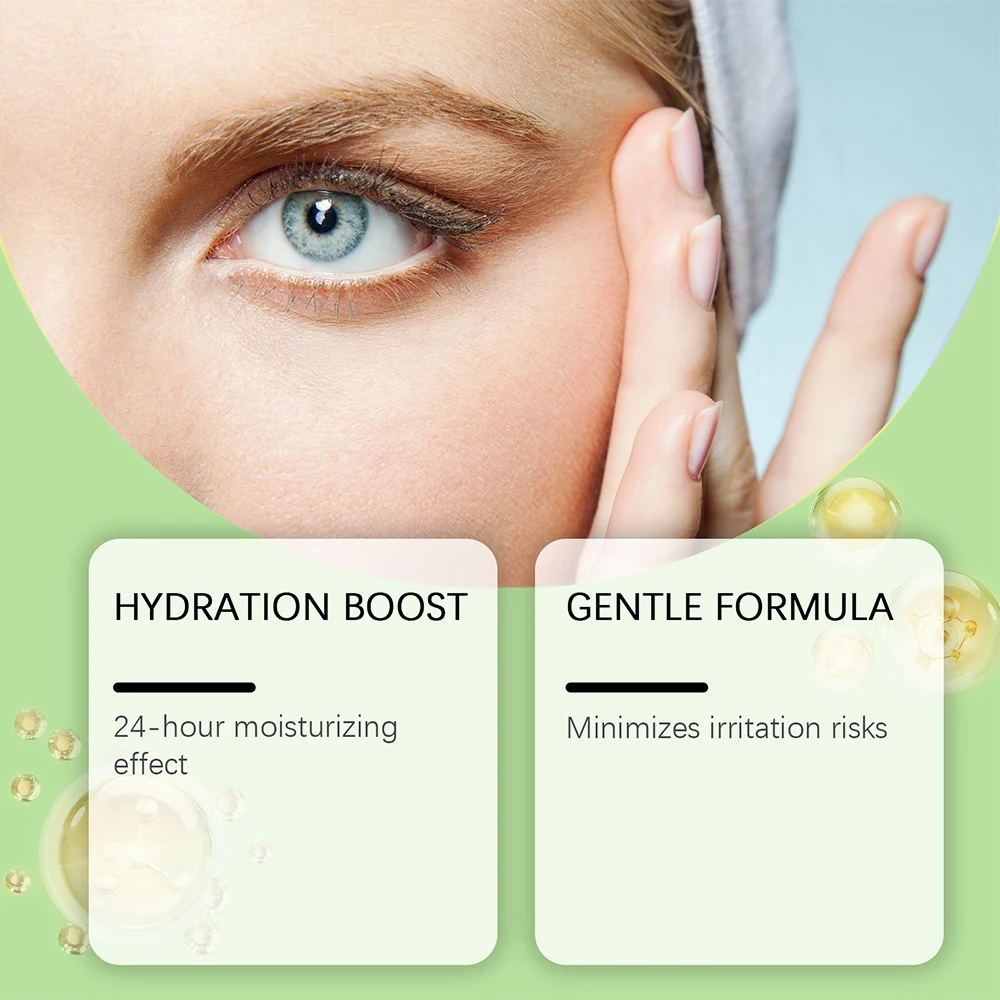 كريم عين الشبكية المضاد للتجاعيد يقلل من الخطوط الدقيقة أكياس العين ترطيب تنعيم ثبات شد الجلد كريم عين معزز 0.53 أوقية