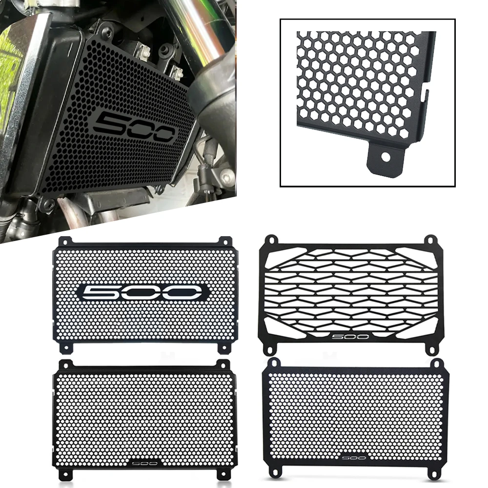

For Kawasaki Z500 Ninja 500 Z 500 Ninja500 SE ABS 2026 2025 2024 Motorcycle Accessories Radiator Guard Protection Grille Cover