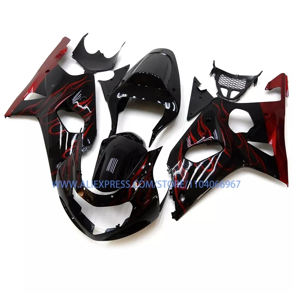 ABS Fairing Kit GSXR1000 2000 2001 2002 Customizable Motorcycle Shell Fairings for GSXR 1000 00 01 02