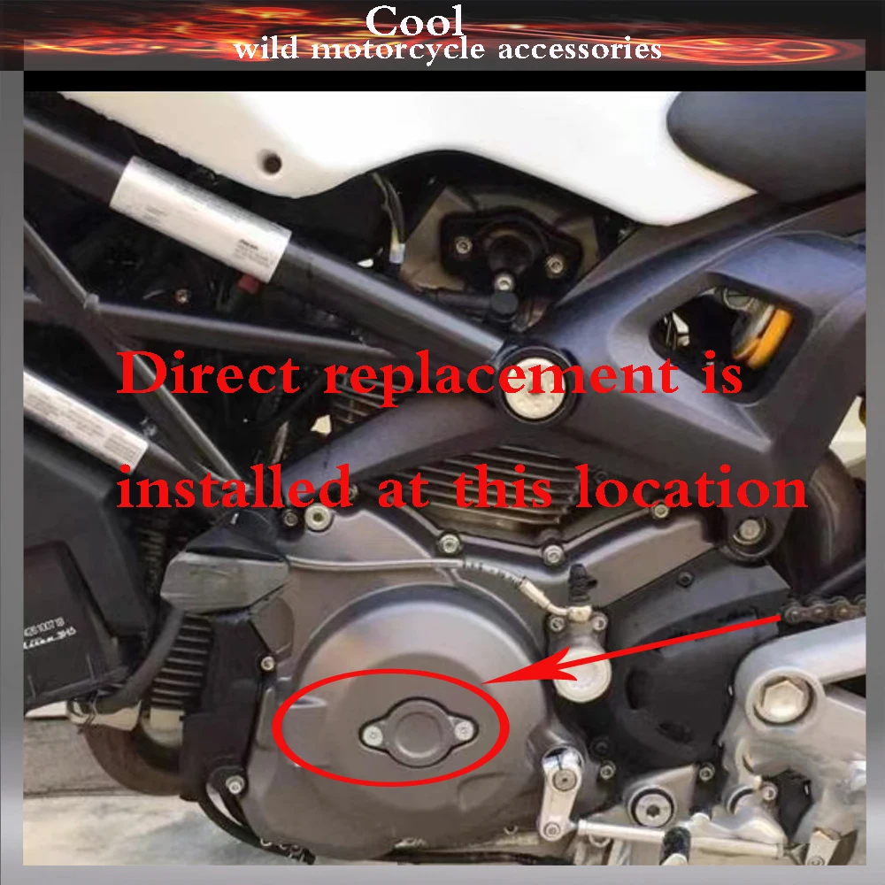 Motorcycle CNC Accessories Engine Oil Filter Cover Cap WITH LOGO For Ducati Multistrada 1200 1100 1000 620