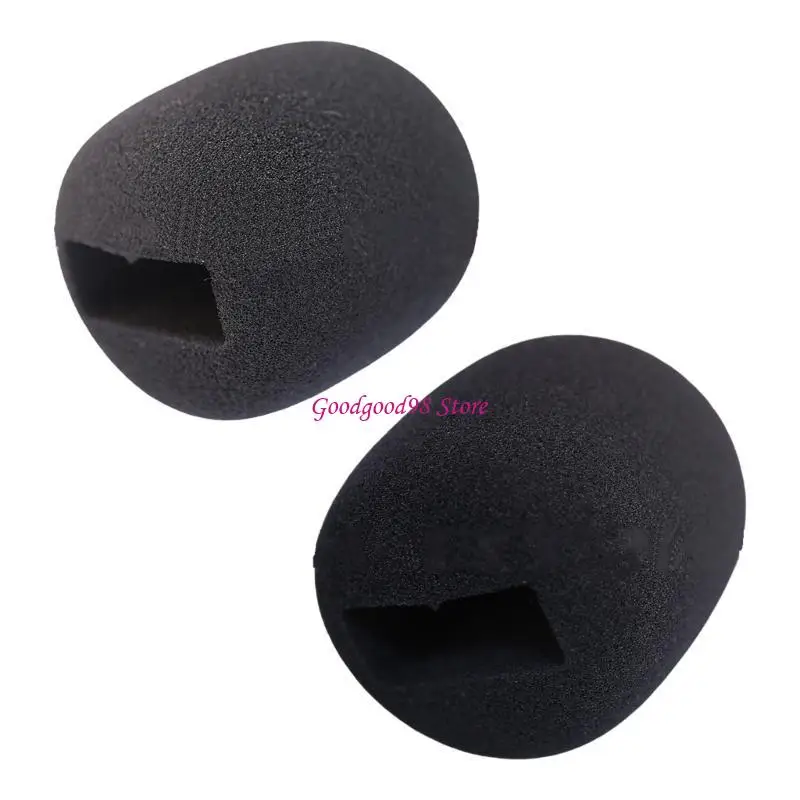 

Sponge Windscreen Cover for Microphones Noise Cancelling Accessory W8EC