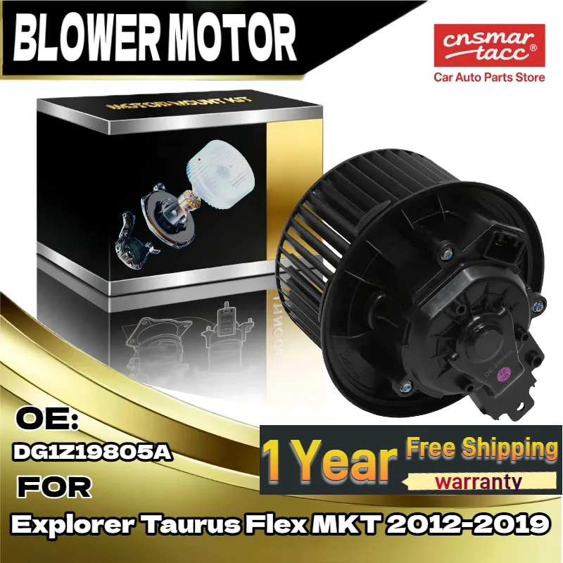 

For AC Blower Motor DG1Z19805A Fit for Ford Explorer Taurus Flex 2013-2019 Lincoln MKT 2012-2019 Police Models