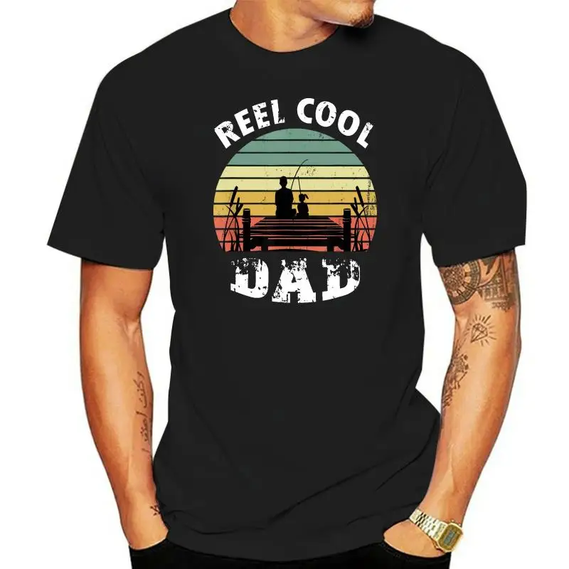 Father and Daughter Fishing Reel Cool Dad T-Shirt