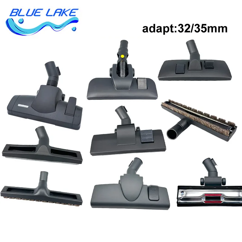Vacuum cleaner floor brush connector Replacement Attachment for Floors Rugs Vacuum Brush Head Dual Mode adaptive 32mm 35mm 37mm